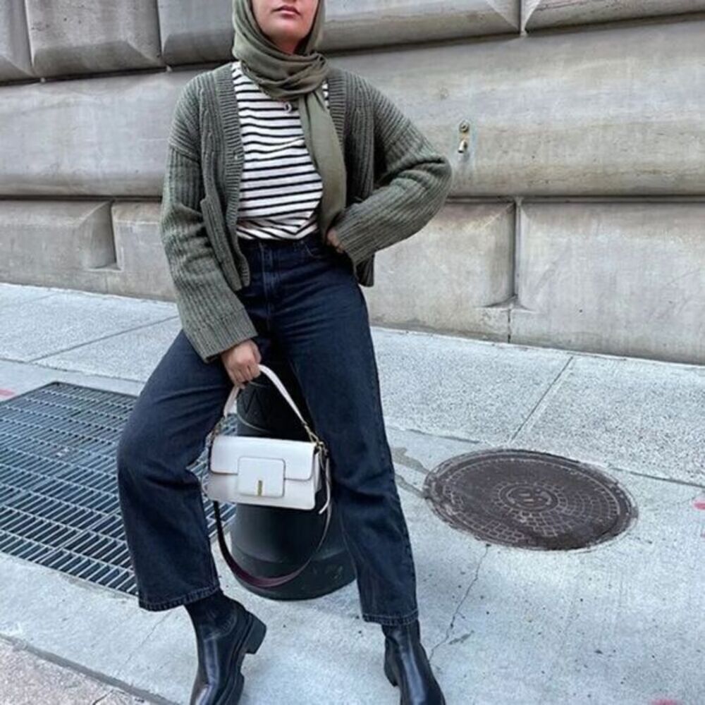JW ANDERSON X UNIQLO BLACK STRAIGHT LEG JEANS